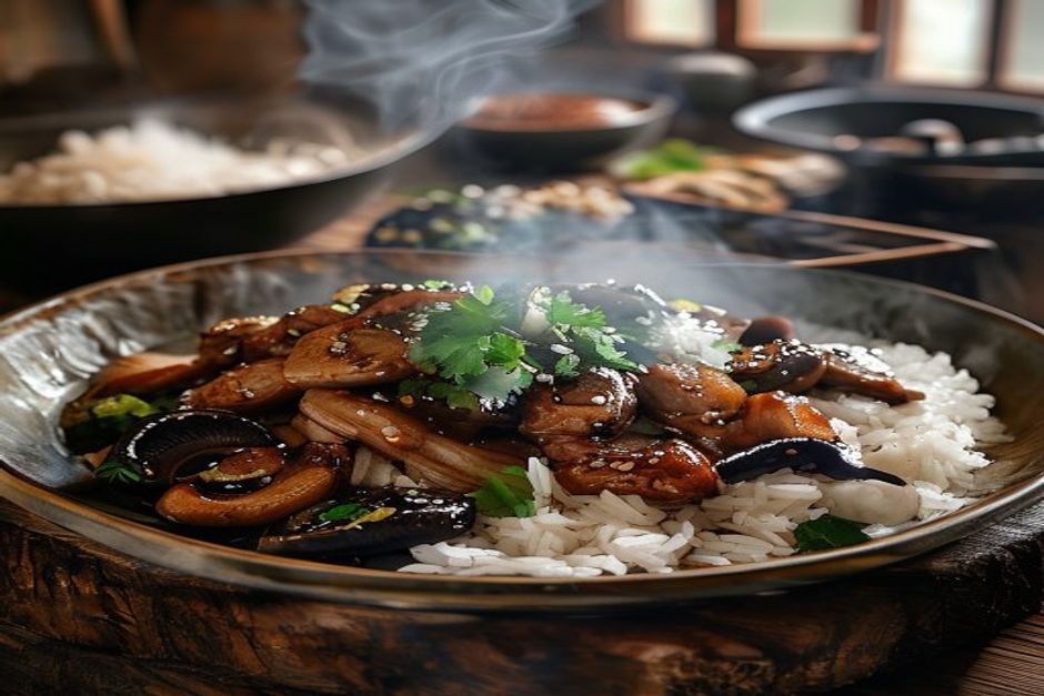 Porc sauté au soja